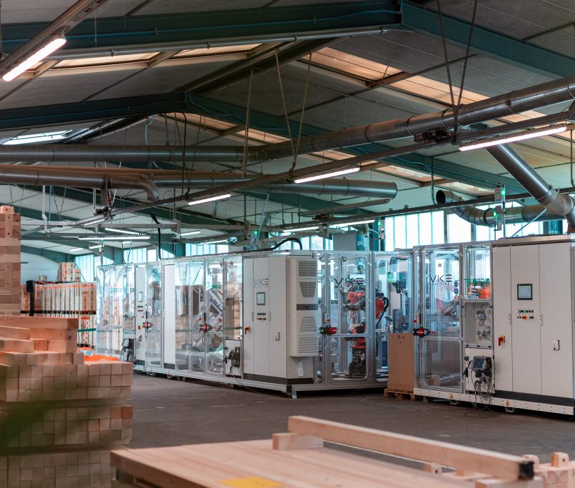 TRIQBRIQ Produktionsanlage Außenanscht